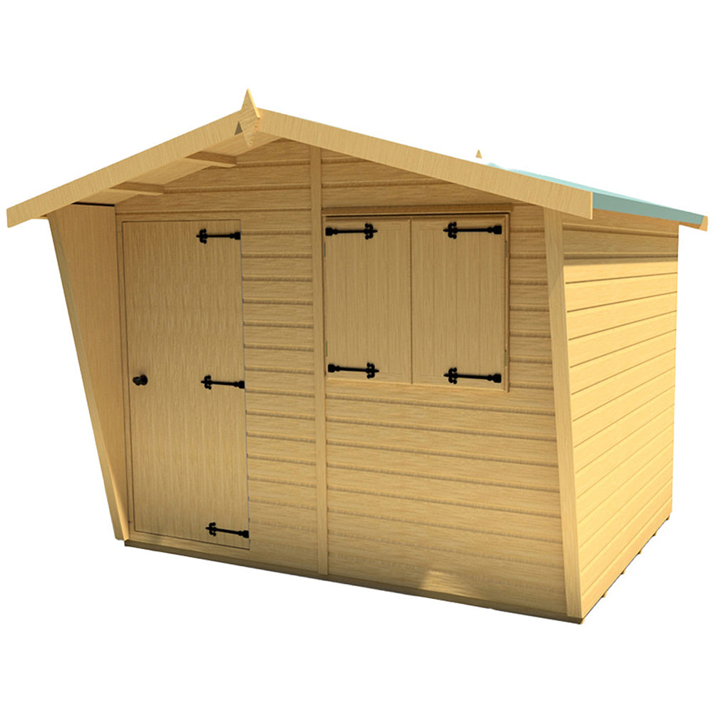 Shire Security Cabin 9x6 Shiplap Style D
