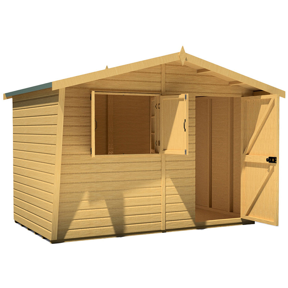 Shire Security Cabin 10x6 Shiplap Style C