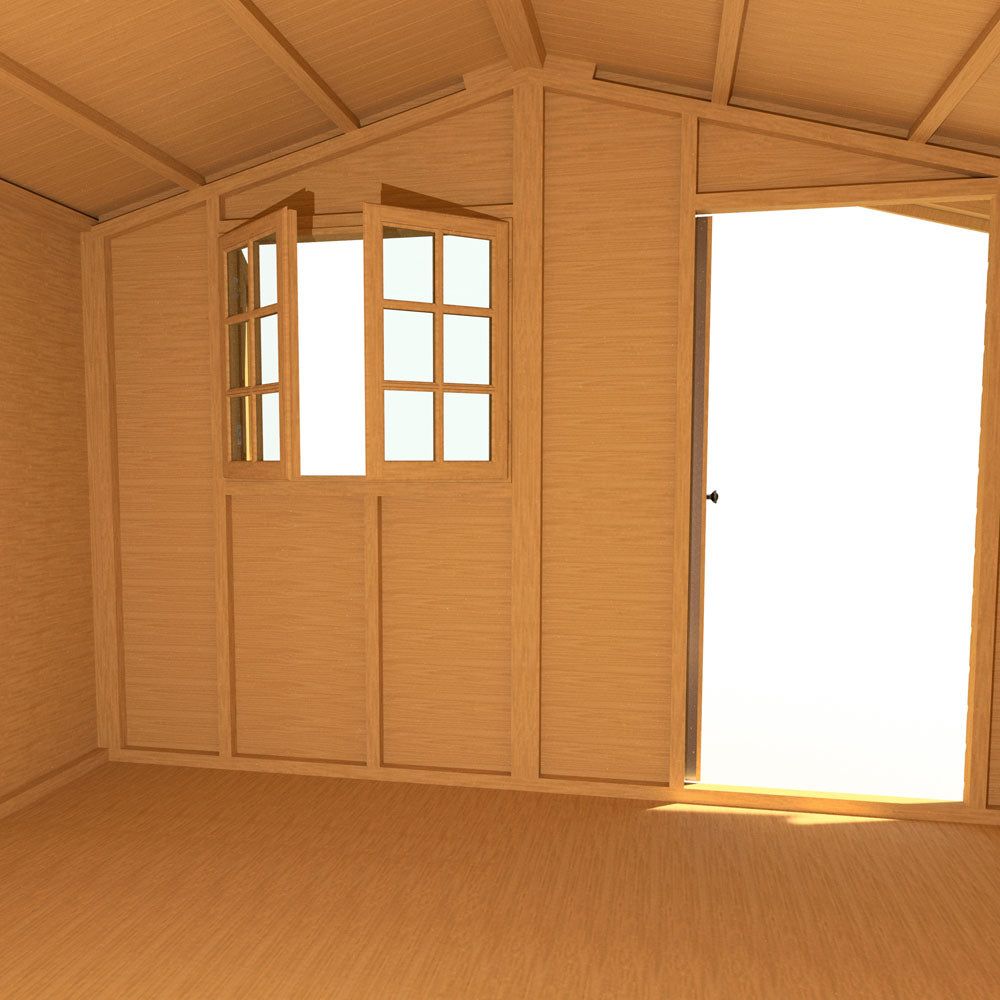 Shire Security Cabin 10x10 Shiplap Style D