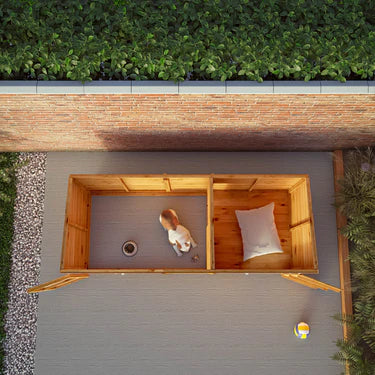 Mercia 10 x 4 Berkshire Dog Run & Kennel