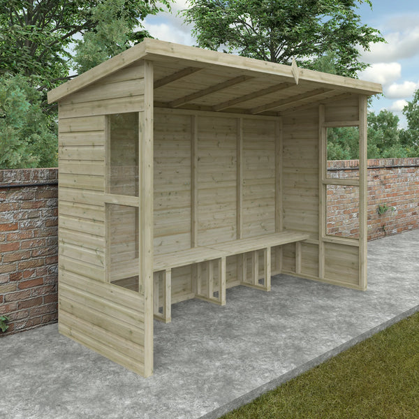 10x4w Bowling Shelter Shed