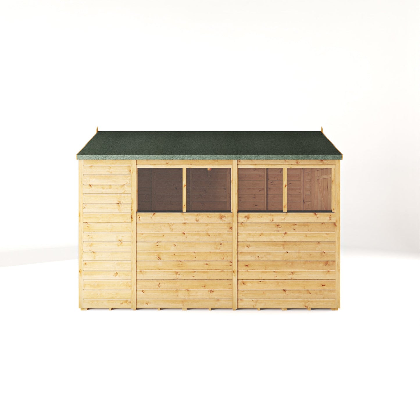 Mercia 10x6 Woodsman Shiplap Apex - Styrene