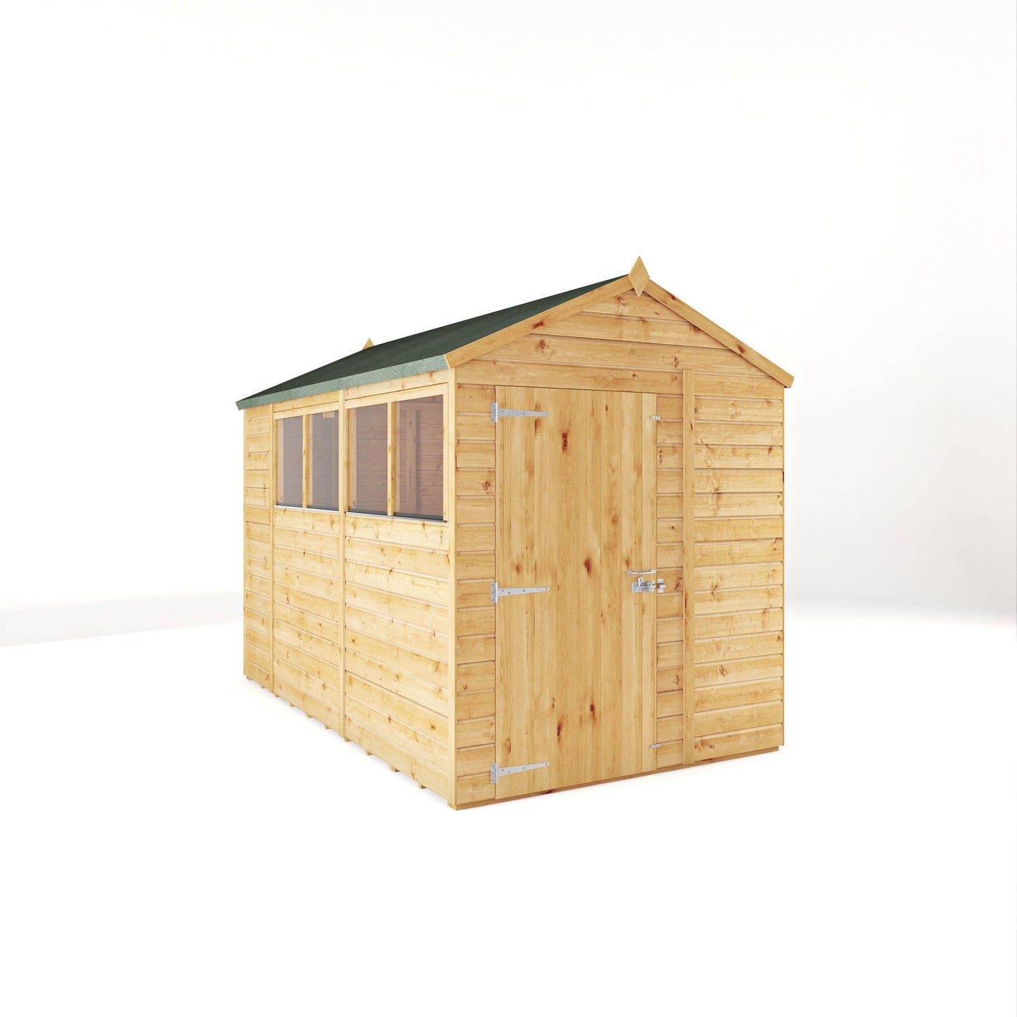 Mercia 10x6 Woodsman Shiplap Apex - Styrene