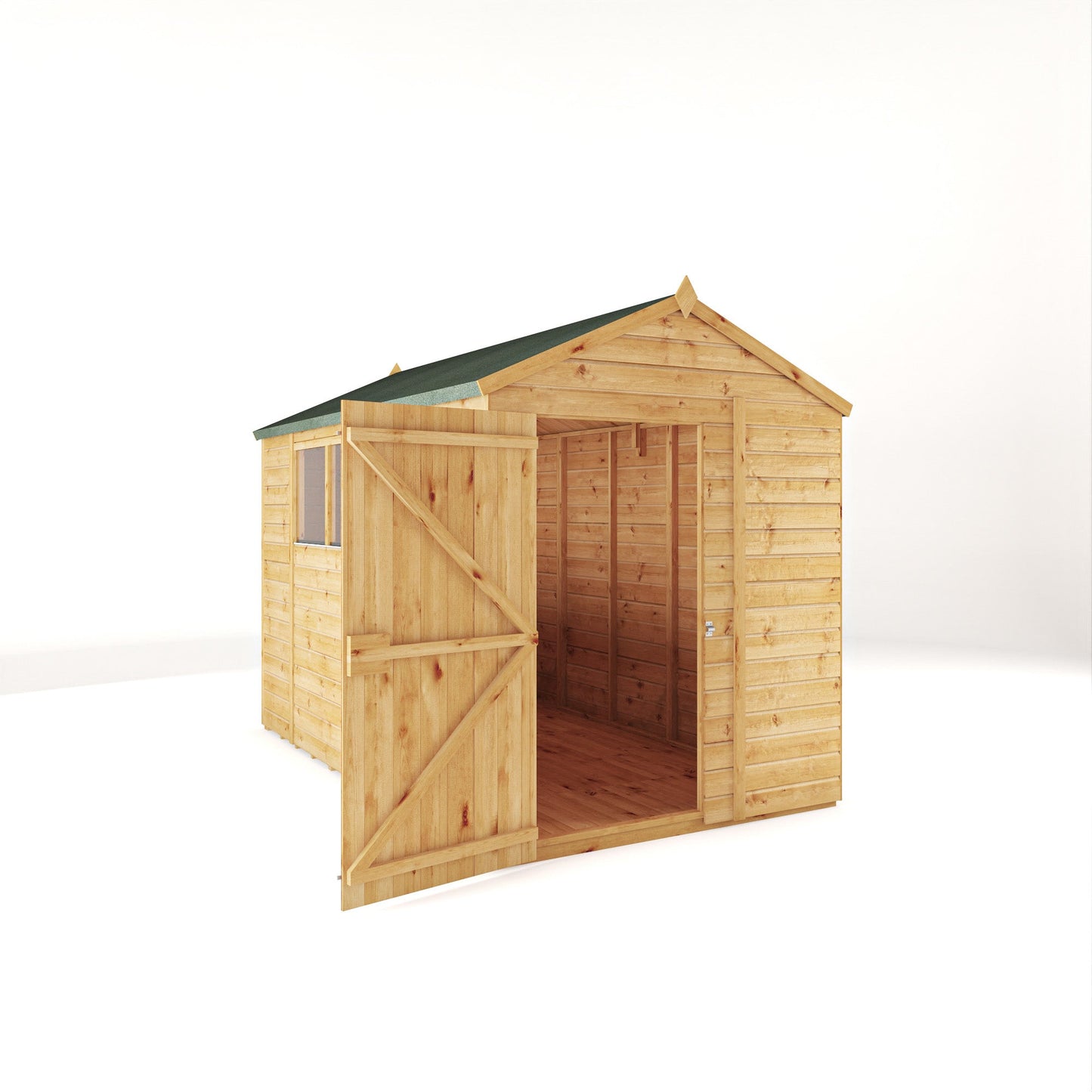 Mercia 10x6 Woodsman Shiplap Apex - Styrene