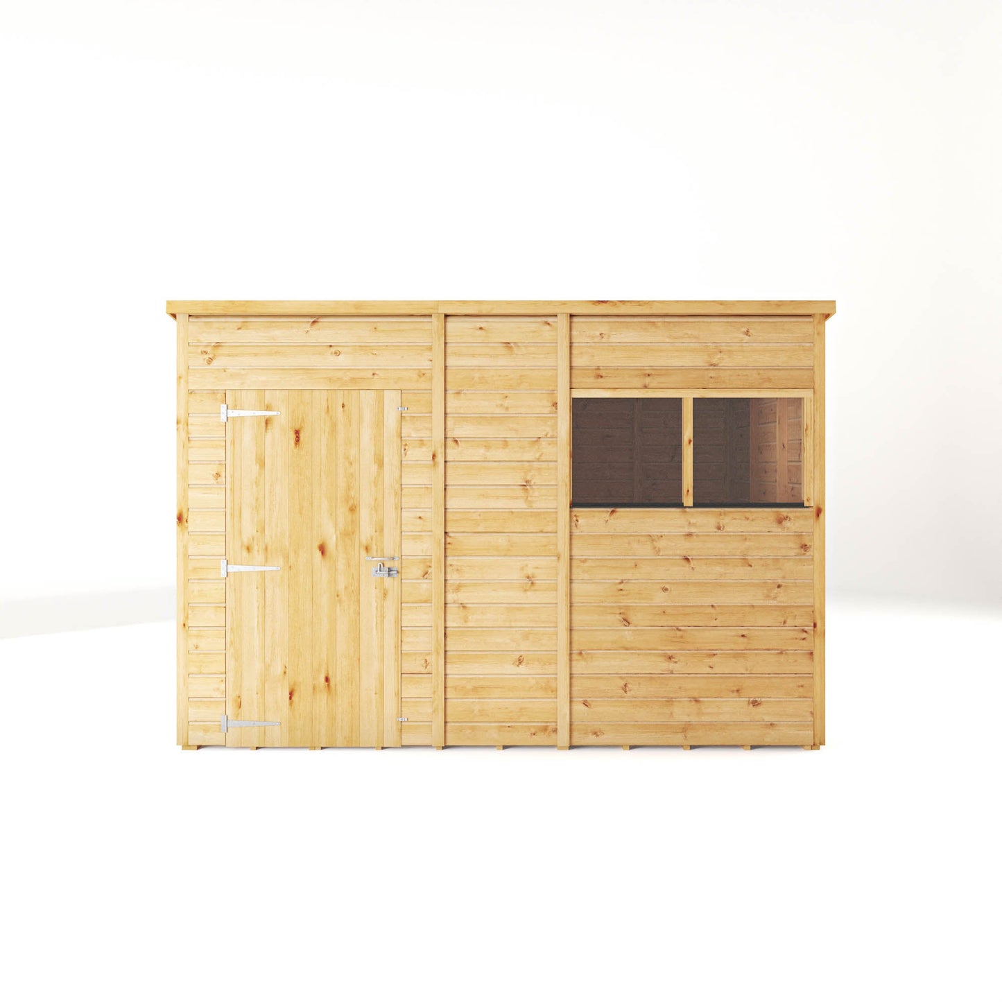 Mercia 10x6 Woodsman Shiplap Pent - Styrene