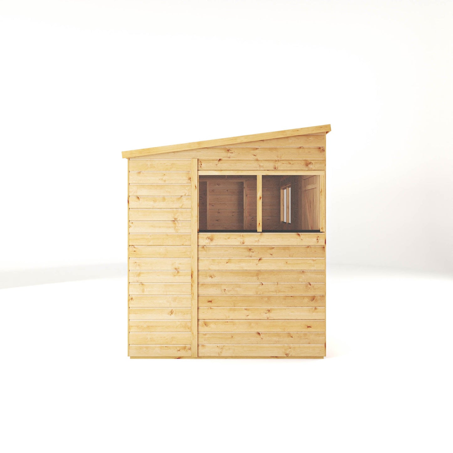 Mercia 10x6 Woodsman Shiplap Pent - Styrene