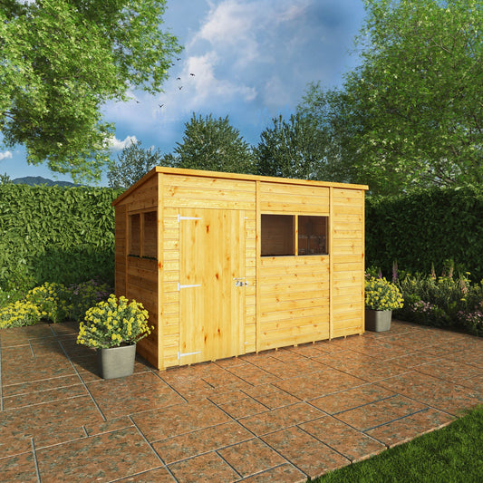 Mercia 10x6 Woodsman Shiplap Pent - Styrene