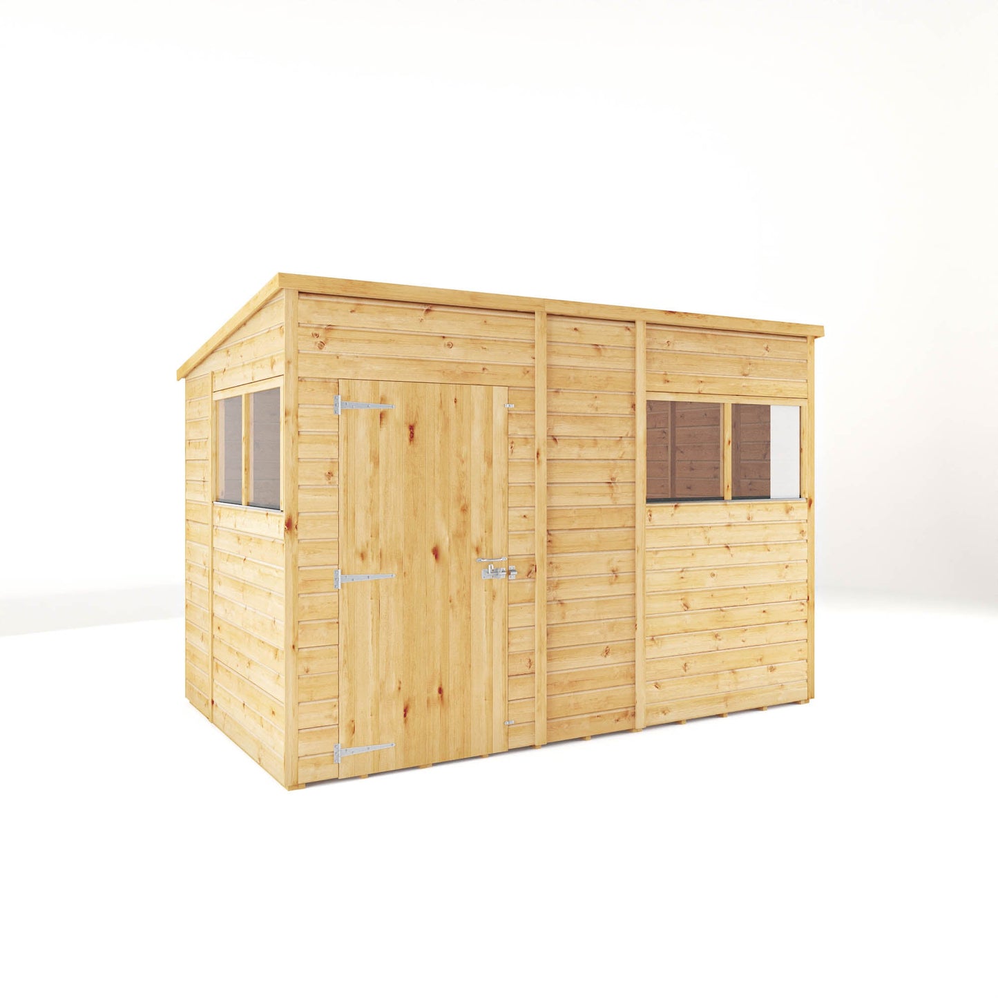 Mercia 10x6 Woodsman Shiplap Pent - Styrene