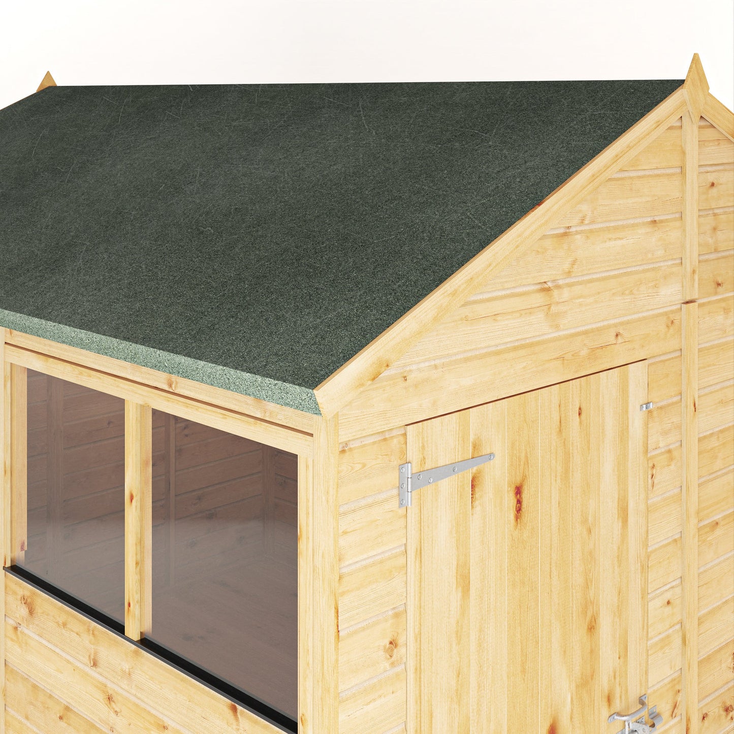 Mercia 10x8 Woodsman Shiplap Apex - Styrene