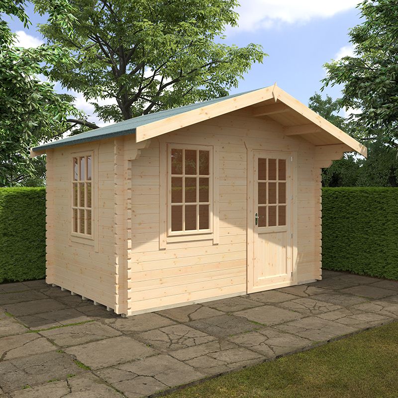 8x12 Carrington 44mm | Logcabin
