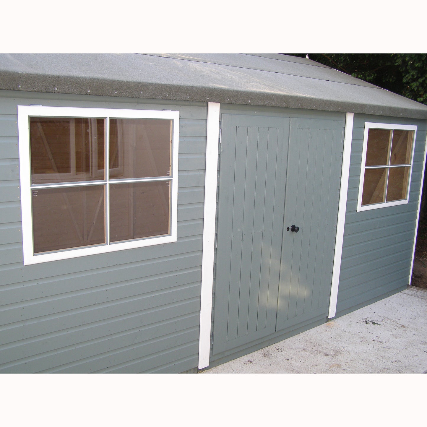 Shire Mammoth 12x18 Double Door Shiplap