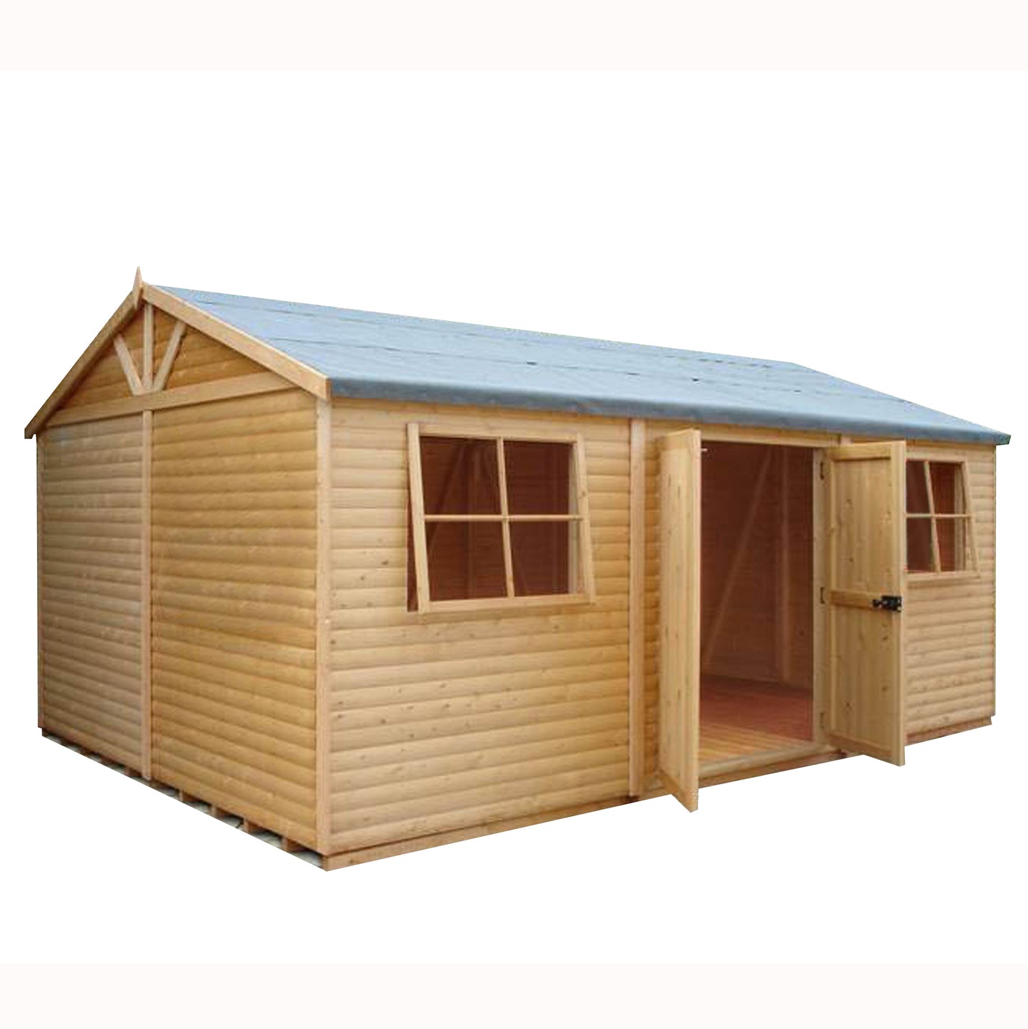 Shire Mammoth 12x18 Double Door Loglap