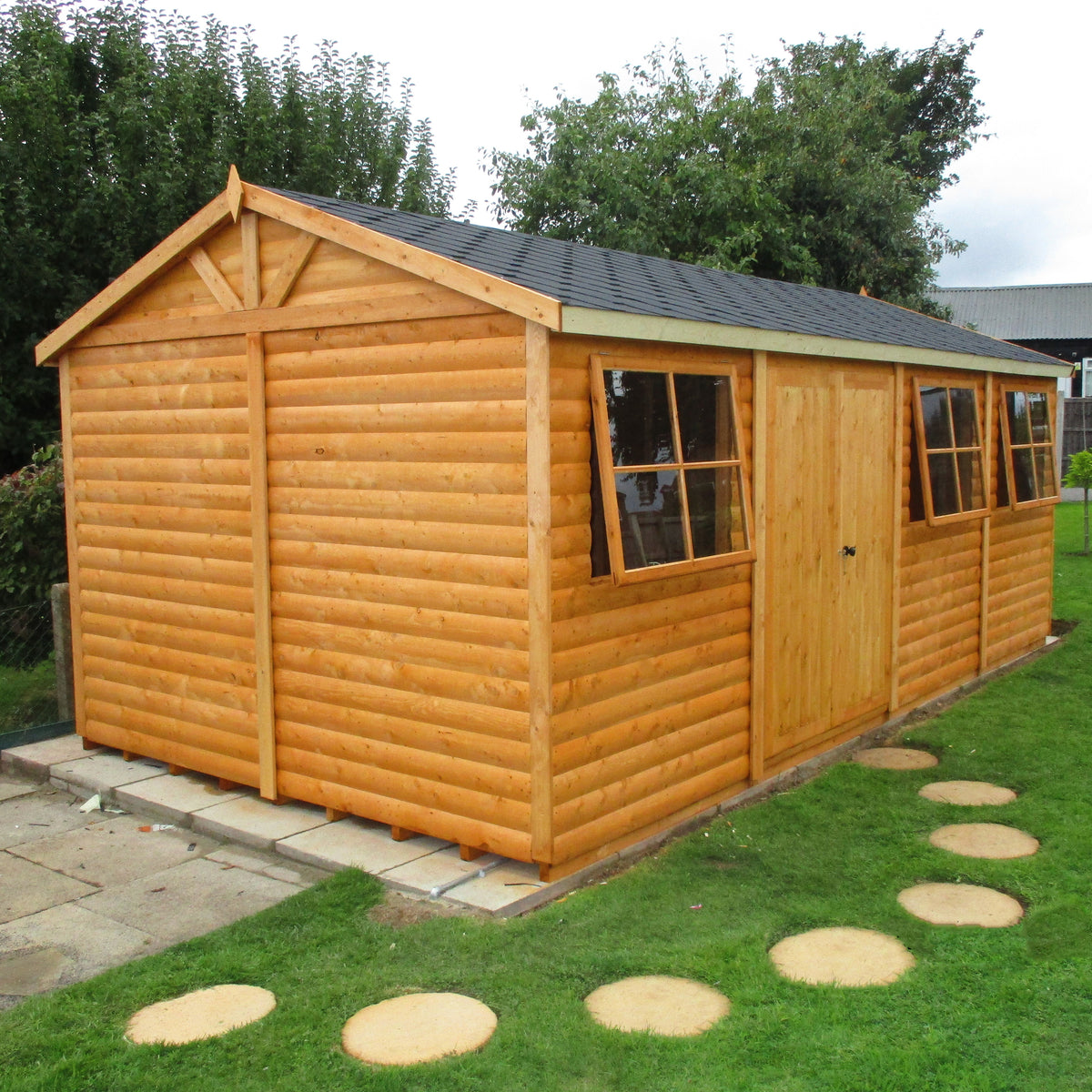 Shire Mammoth 12x24 Double Door Loglap