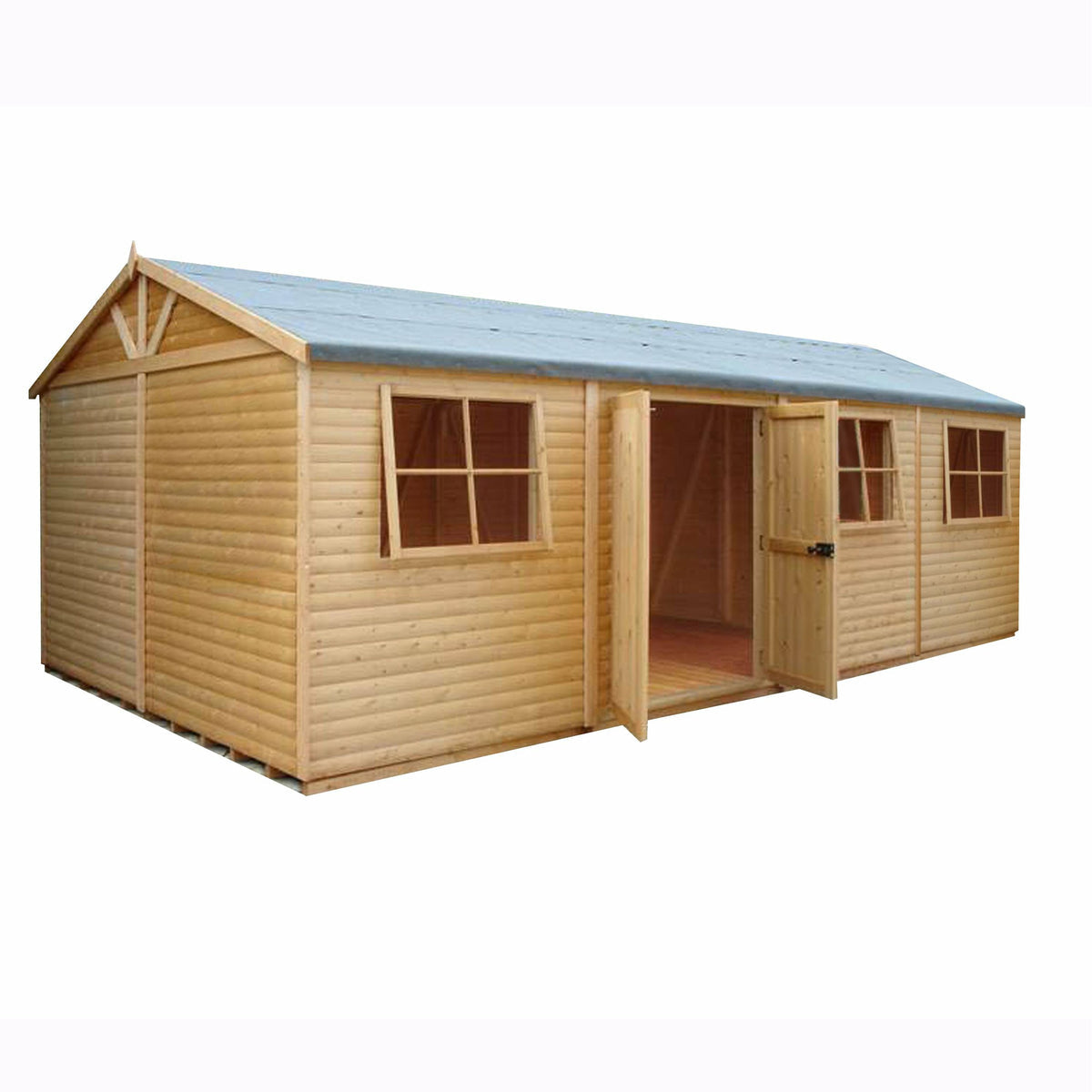 Shire Mammoth 12x24 Double Door Loglap