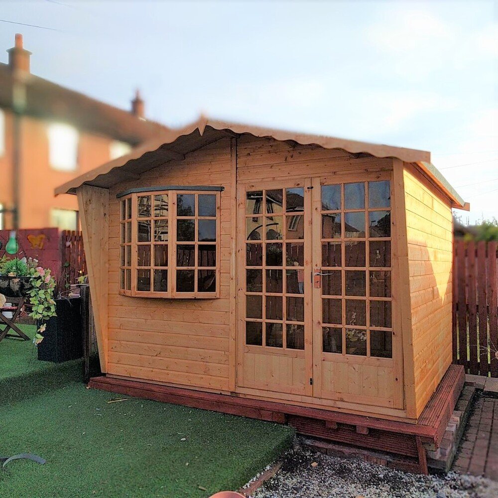 Shire Goodwood 10x6 Loglap Style D