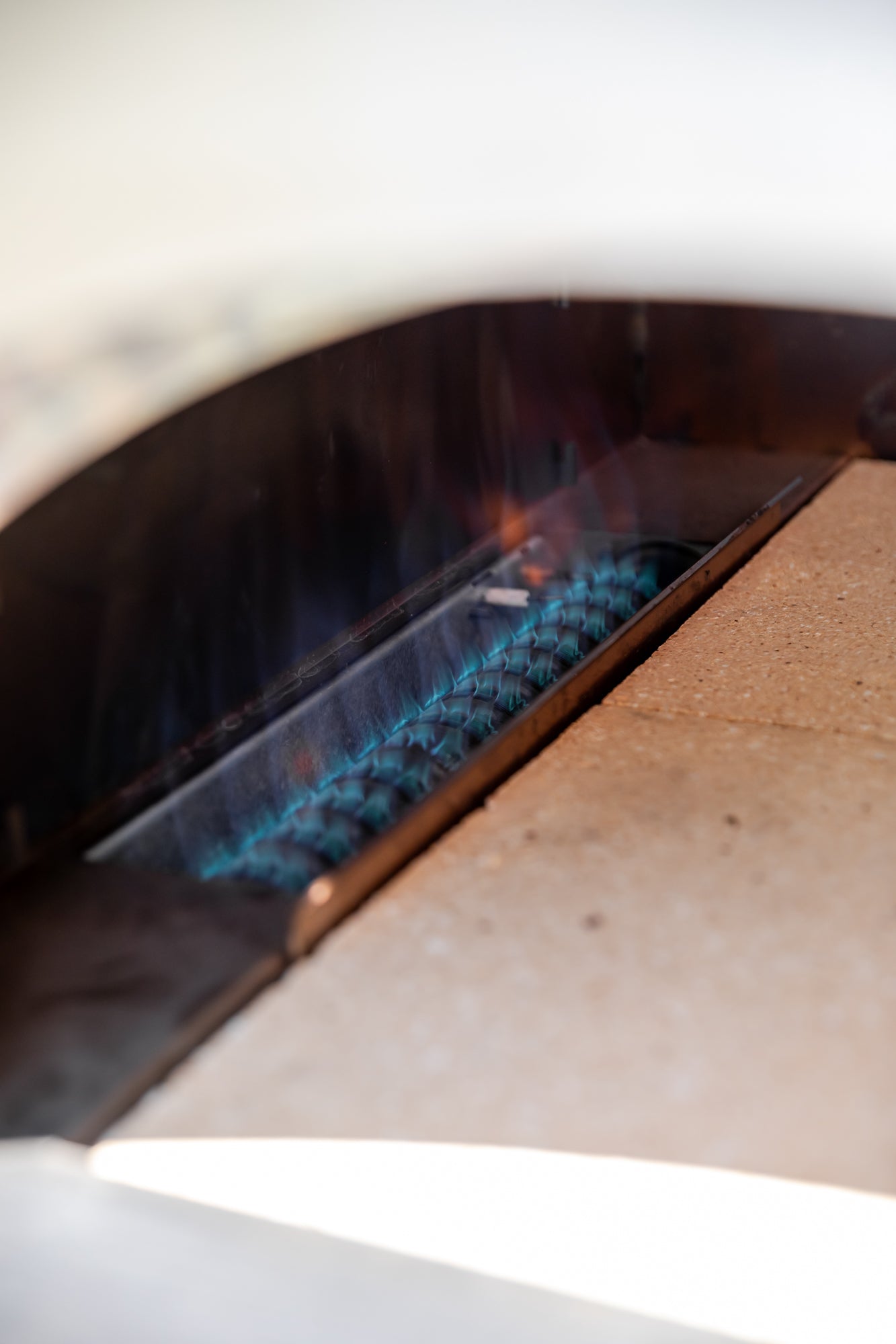 Fontana Margherita Anthracite Build In Gas Pizza Oven