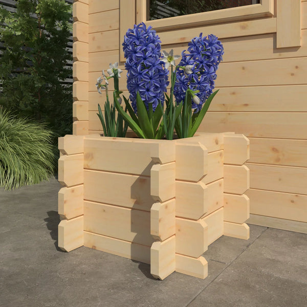 2x3w The Log Cabin Planter 28mm