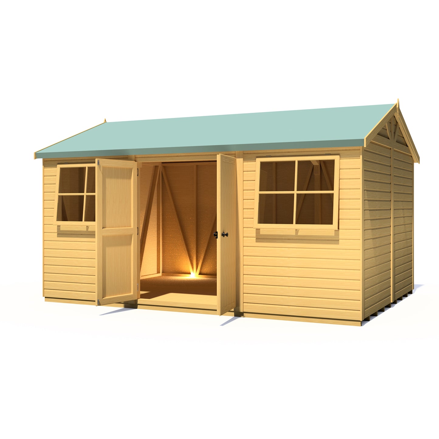 Shire Mammoth 10x15 Double Door Loglap