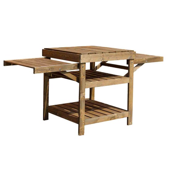 Mercia Trent BBQ Table With Folding Sides
