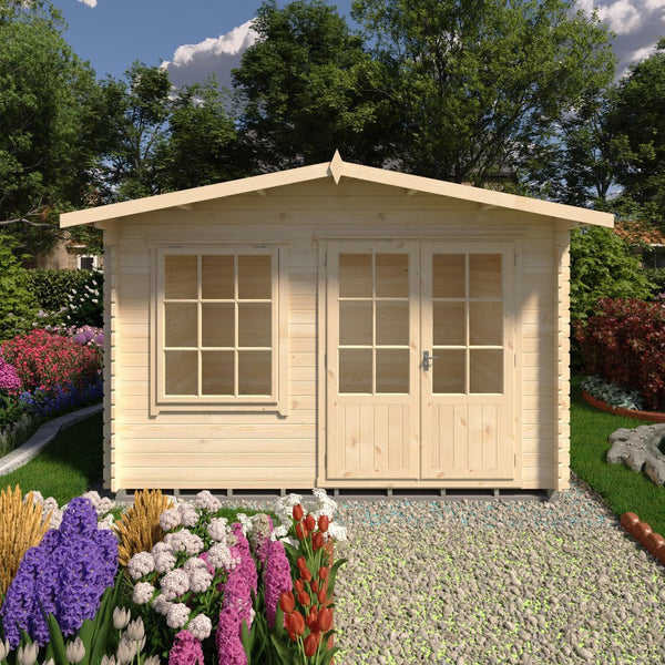 Shire Hale 12Gx10 Log Cabin (28mm - 70mm Logs)