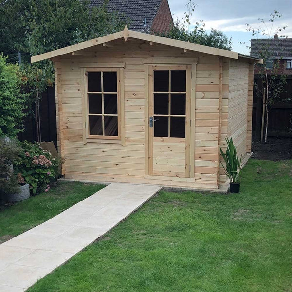 Shire Bucknells 10Gx14 Log Cabin (28mm - 70mm Logs)
