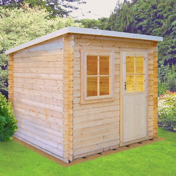 Shire Kesteven 10x8 Log Cabin (28mm - 70mm Logs)