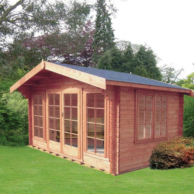 Shire Argyll 12Gx12 Log Cabin (28mm - 70mm Logs)