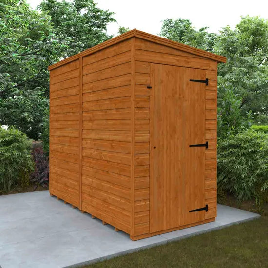 8x4 Flex Pent Windowless