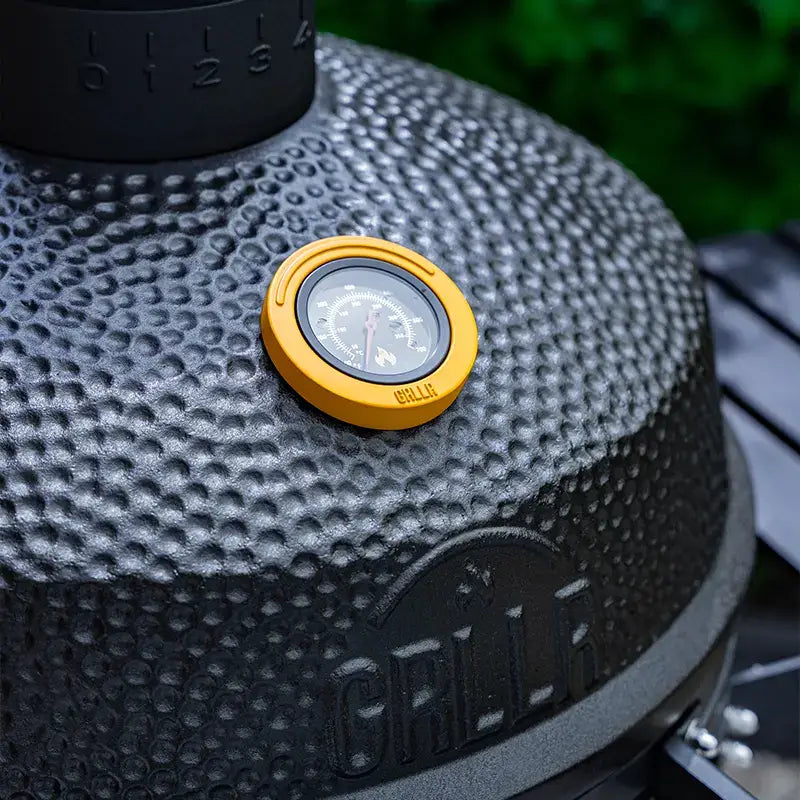 GRLLR Ember Classic 22 inch Kamado Grill| Matte Black including Trolley