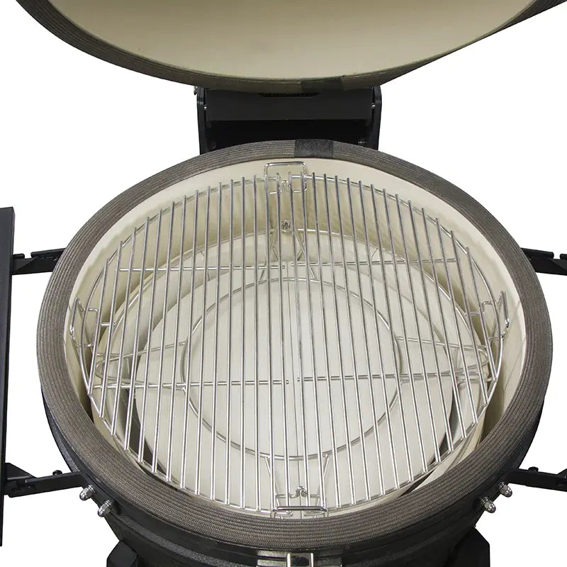 GRLLR Ember Classic 22 inch Kamado Grill| Matte Black including Trolley