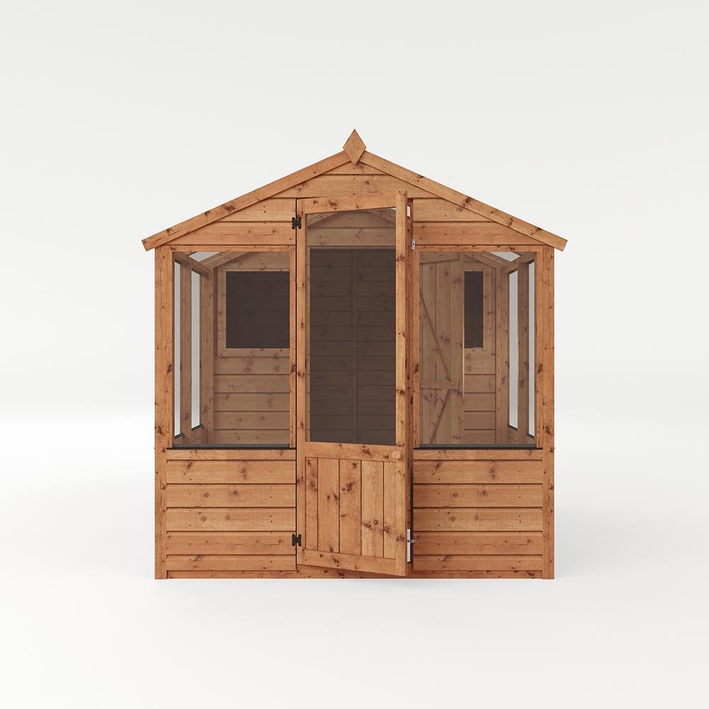 Mercia 8 x 6 Traditional Apex Greenhouse Combi Shed