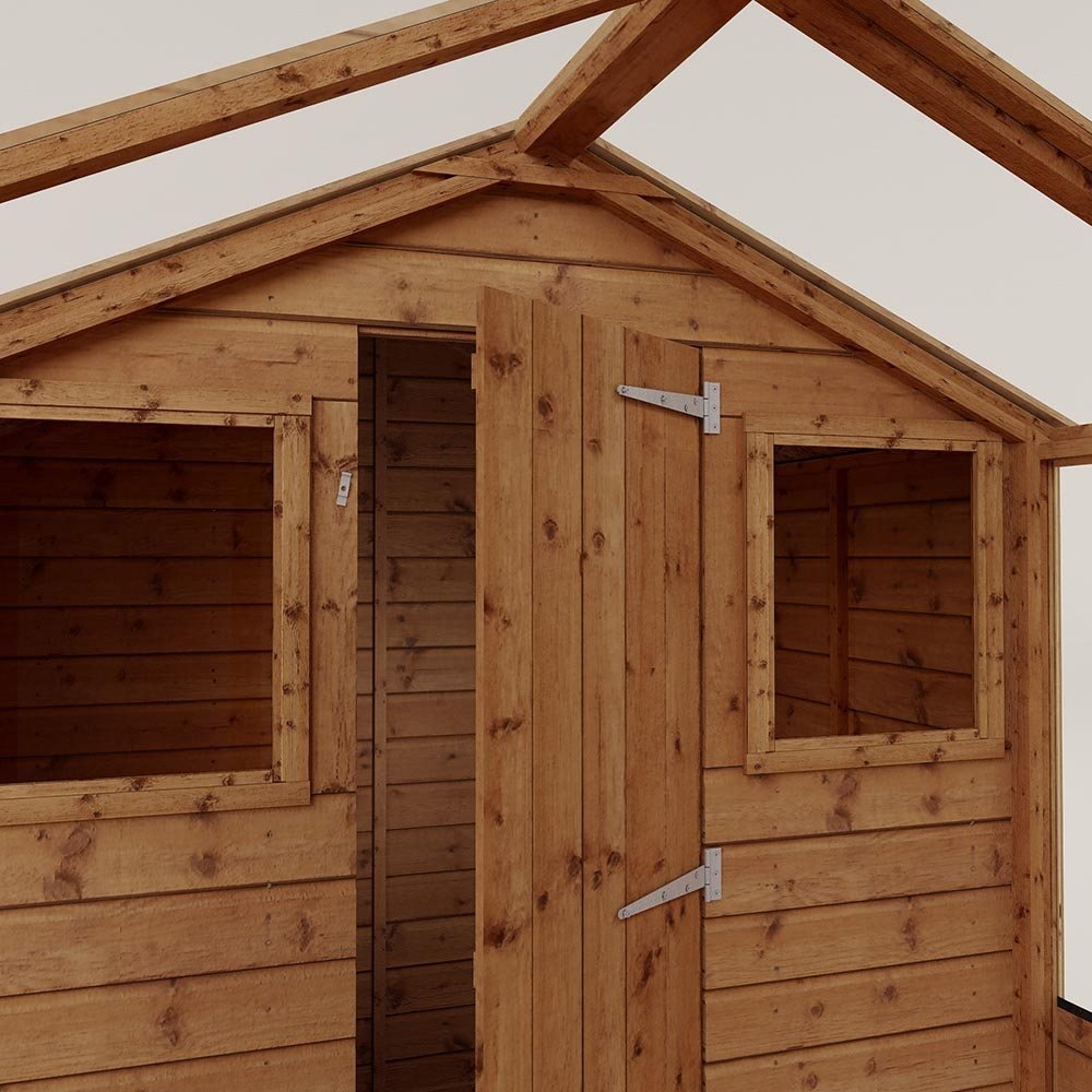Mercia 10 x 6 Traditional Apex Greenhouse Combi Shed