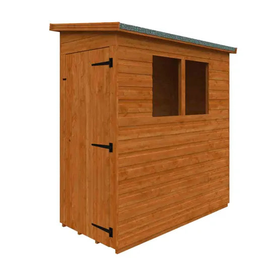 6x3 Lean-To Pent Shiplap Shed