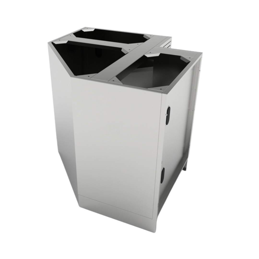 Sunstone Stainless Steel Corner Cabinet