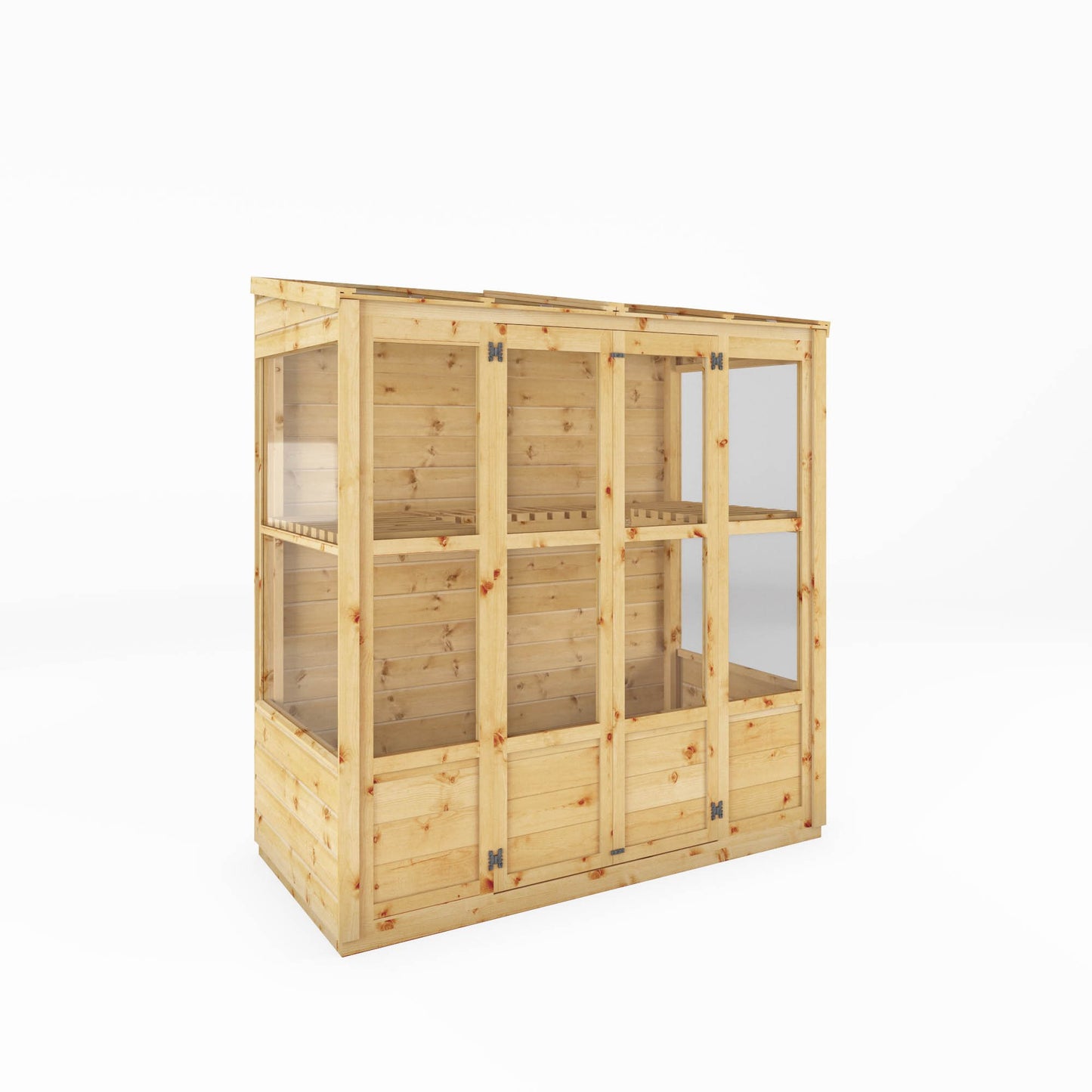Mercia 6 x 3 Traditional Tall Wall Greenhouse