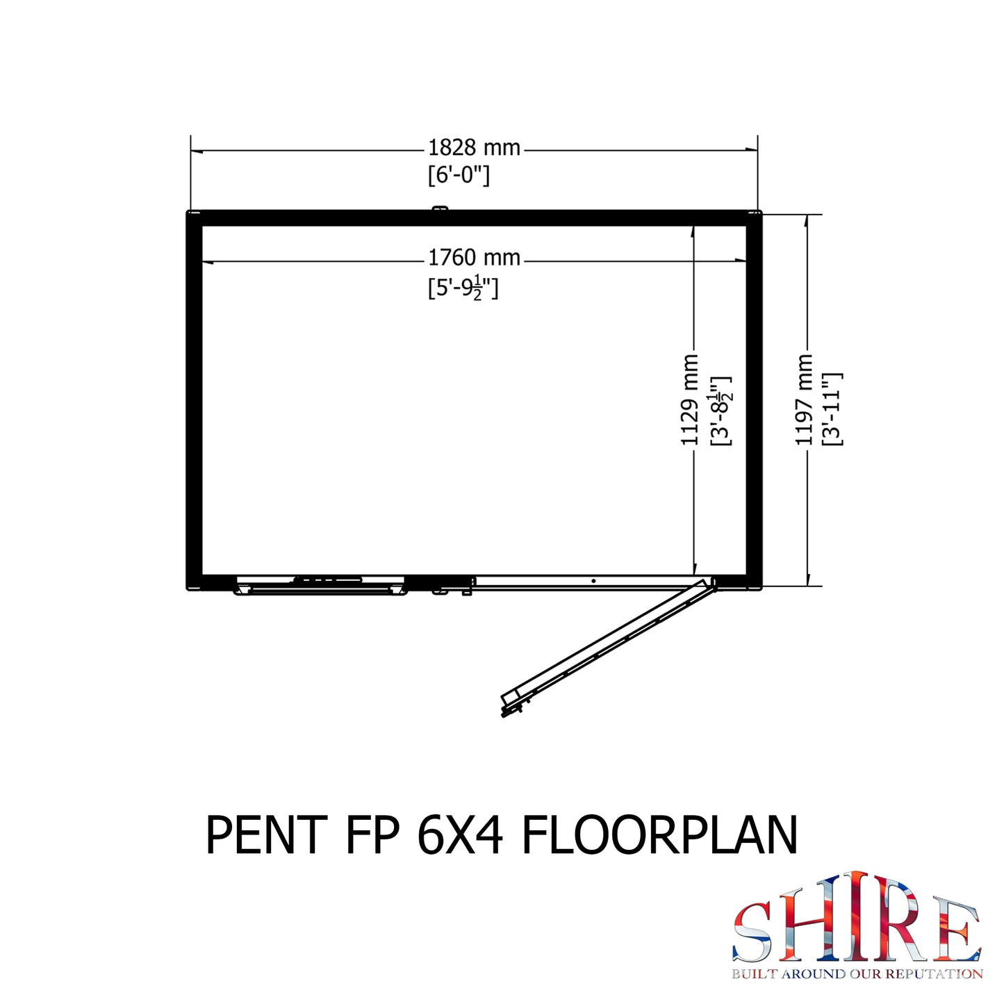 Shire Pent 6 x 4