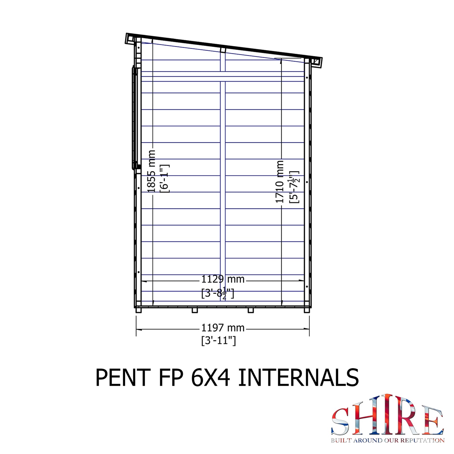 Shire Pent 6 x 4