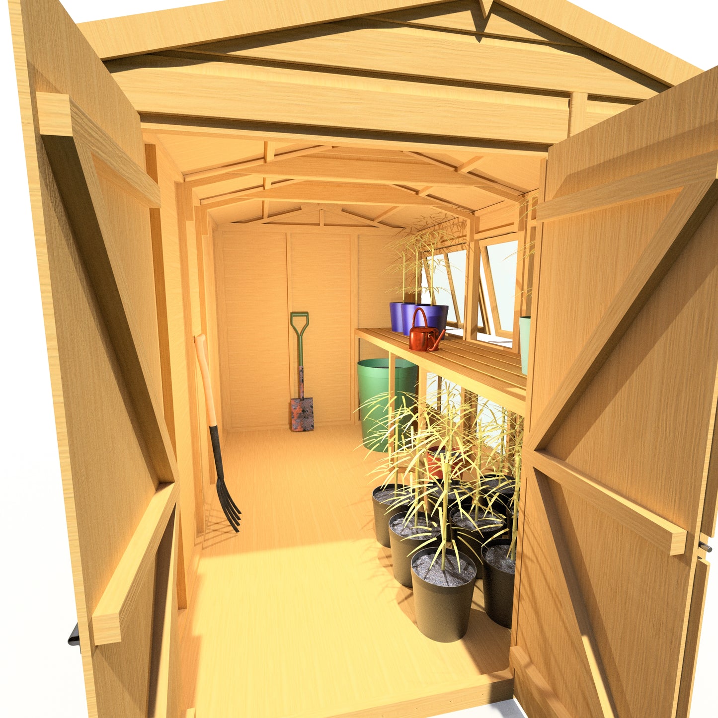 Shire Sun Hut Potting Shed 6x10