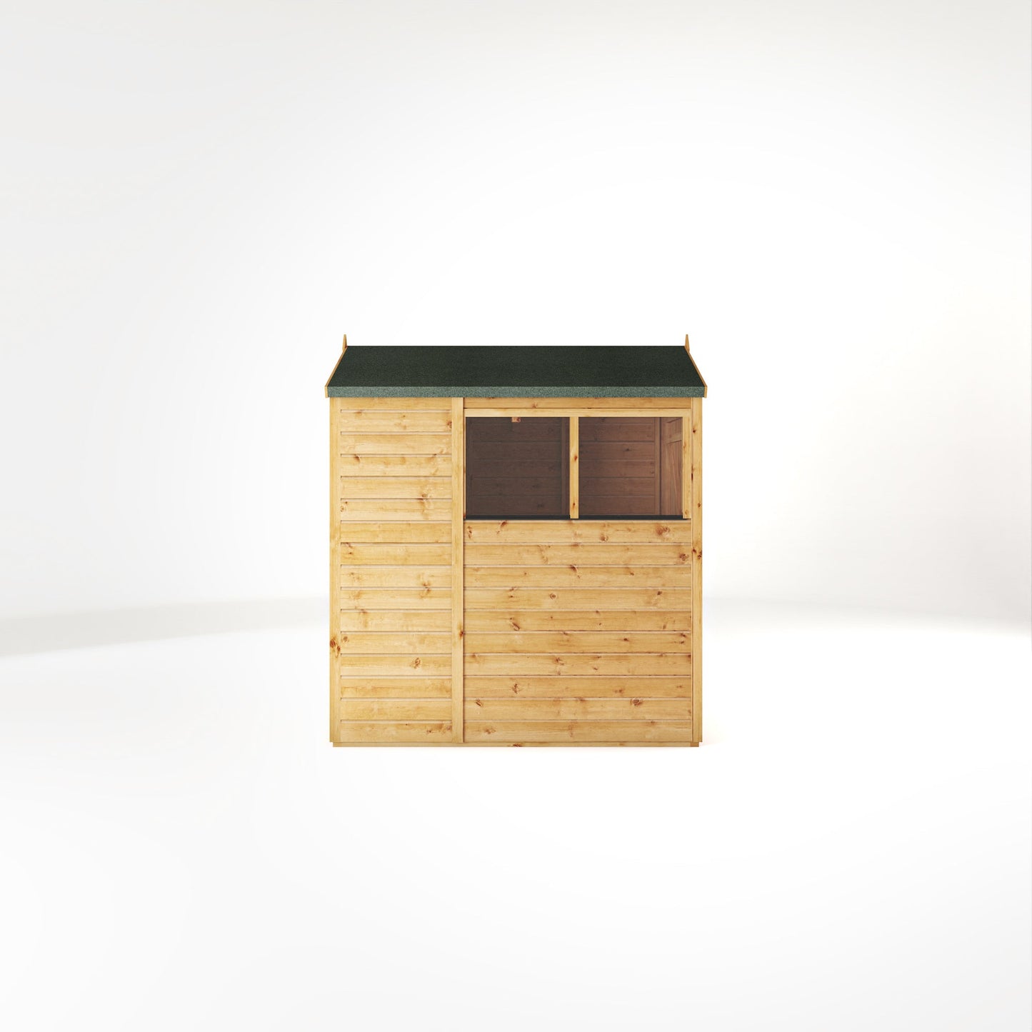 Mercia 6x4 Woodsman Shiplap Apex - Styrene