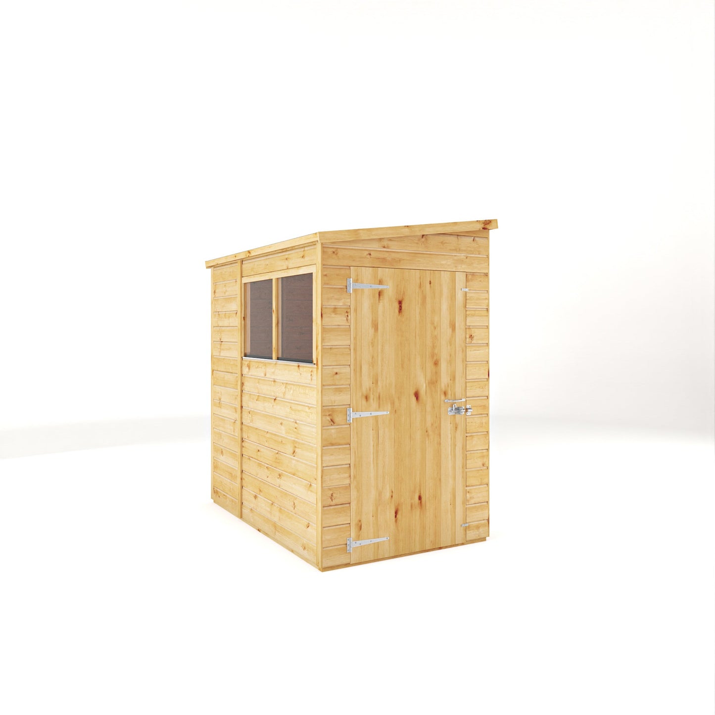 Mercia 6x4 Woodsman Shiplap Pent - Styrene