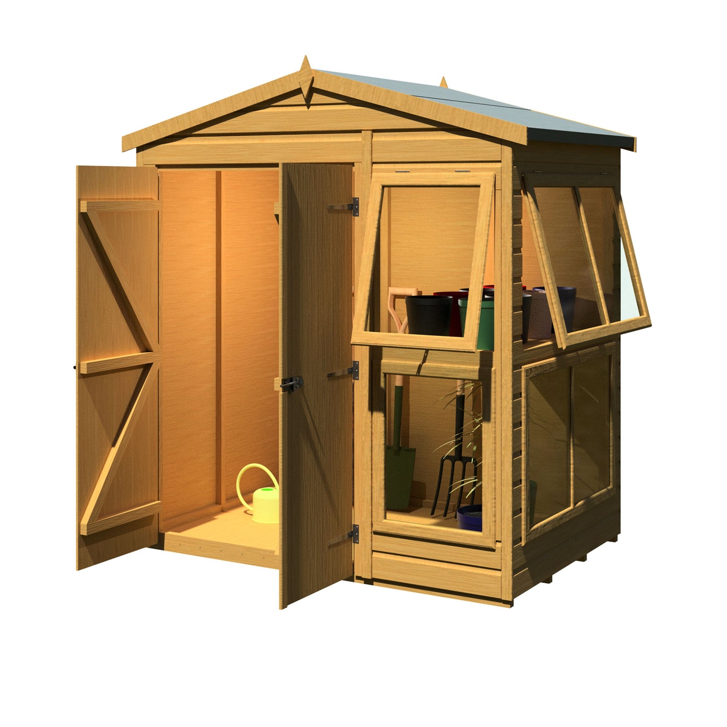 Shire Sun Hut Potting Shed 6x4