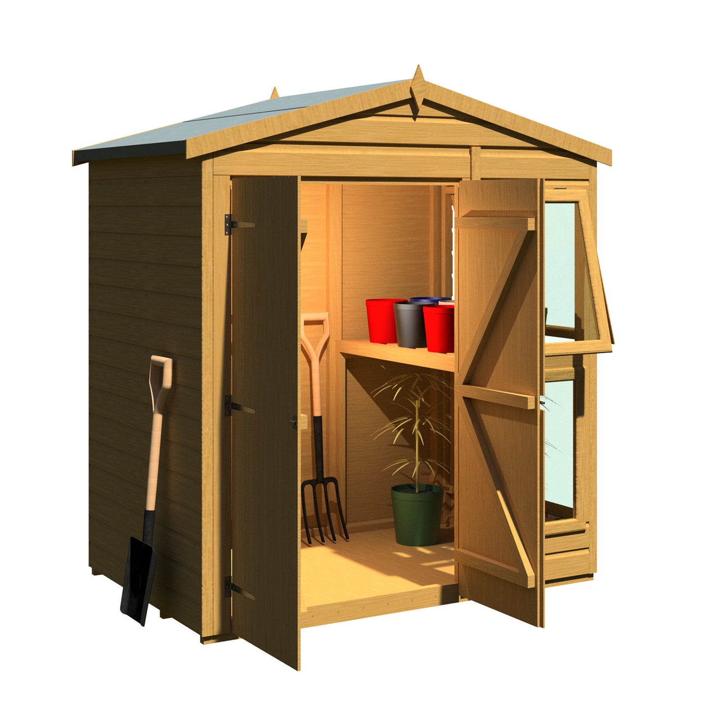 Shire Sun Hut Potting Shed 6x4