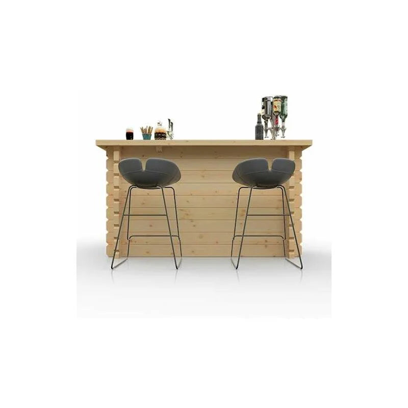 6x4w The L-Shaped Cabin Bar 44mm | Express