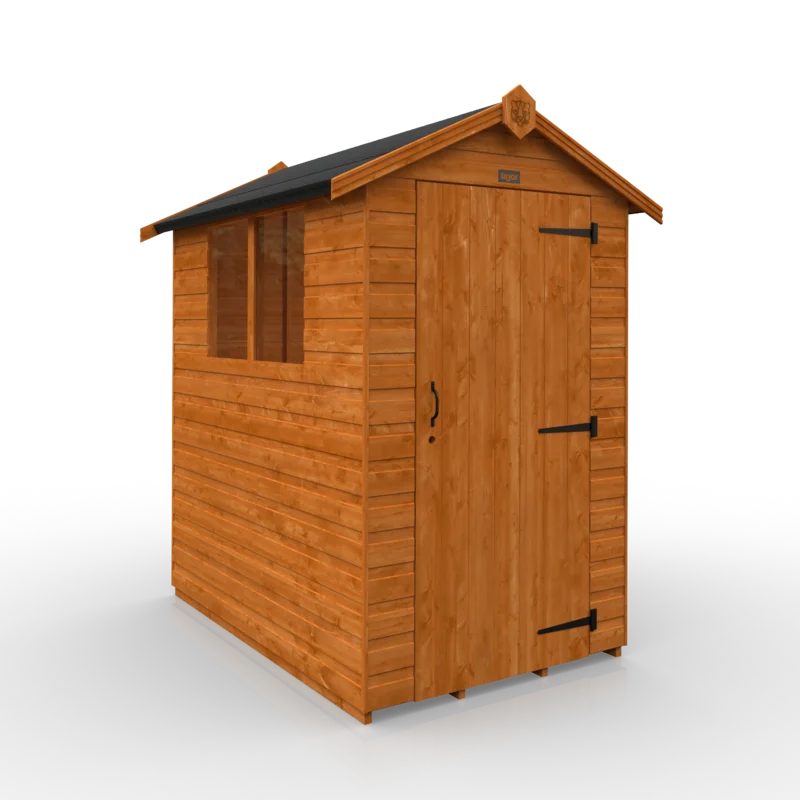 6x4w Shiplap Apex Shed