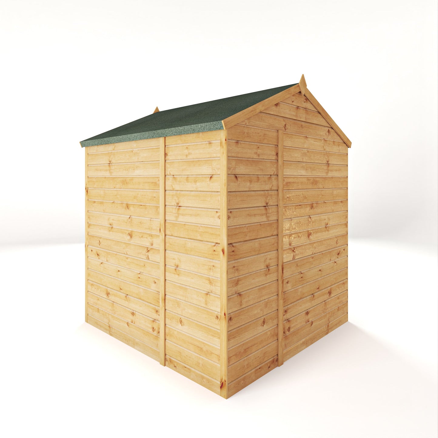 Mercia 6x6 Woodsman Shiplap Apex - Styrene