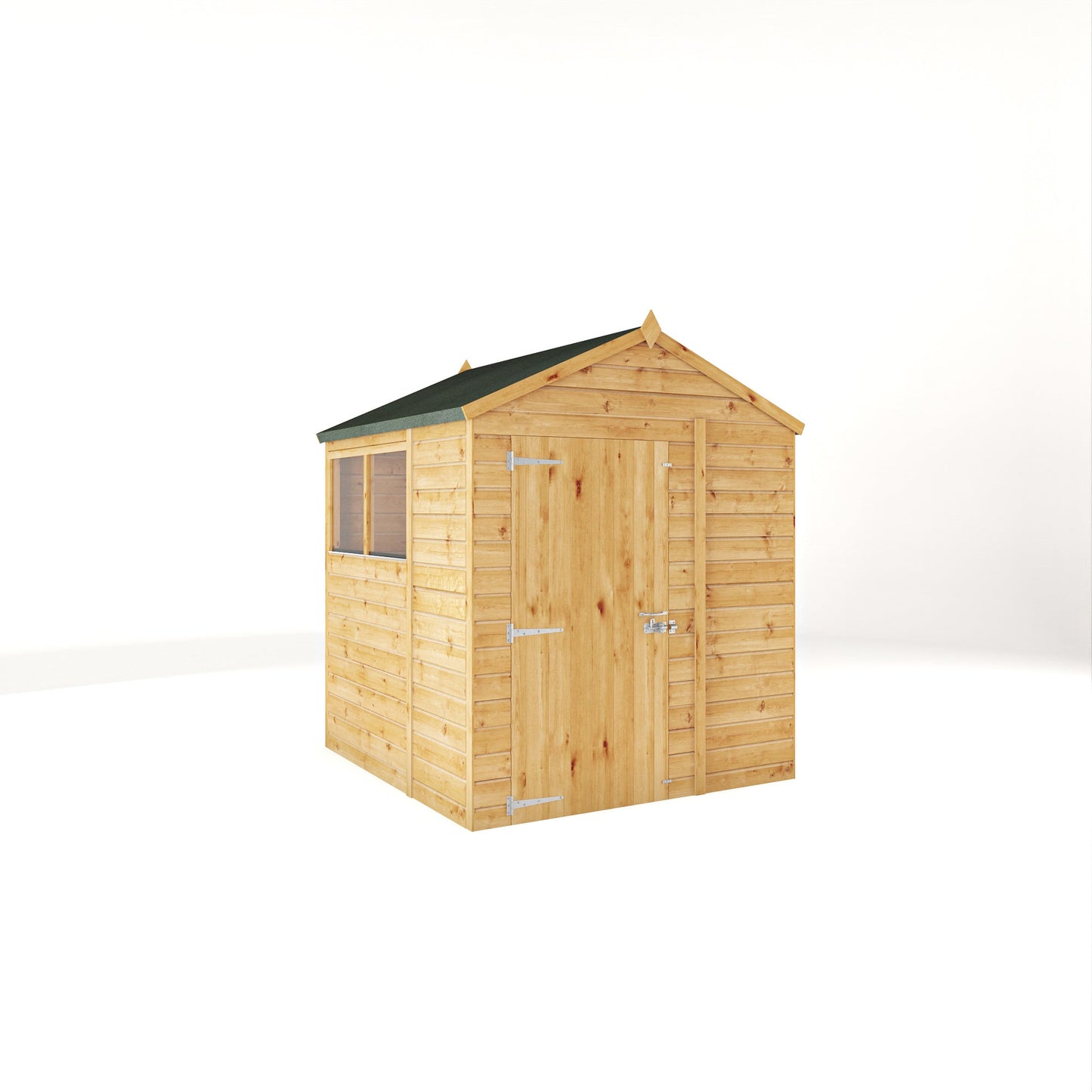 Mercia 6x6 Woodsman Shiplap Apex - Styrene