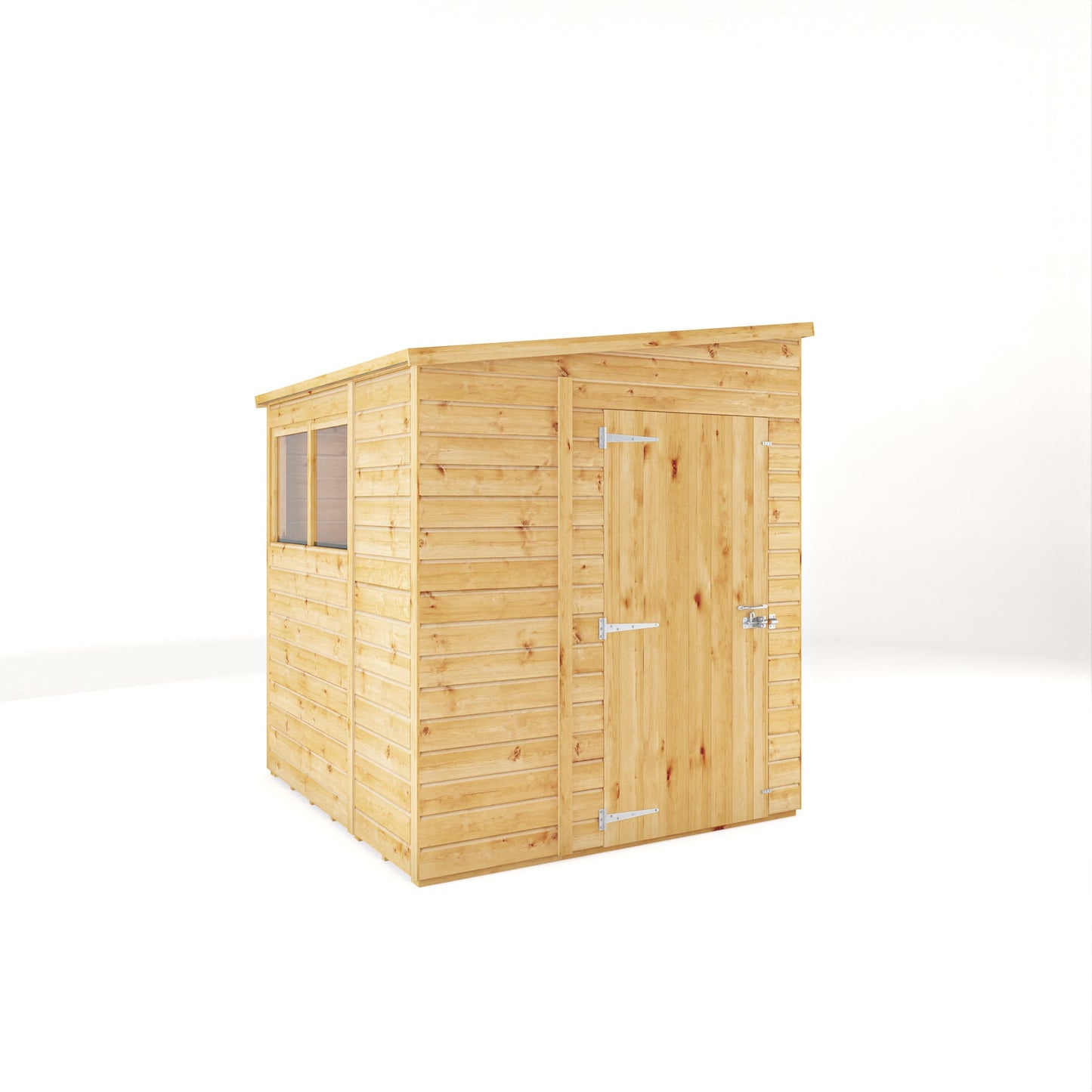Mercia 6x6 Woodsman Shiplap Pent - Styrene