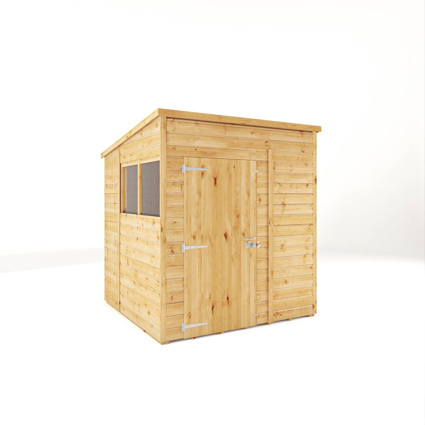 Mercia 6x6 Woodsman Shiplap Pent - Styrene