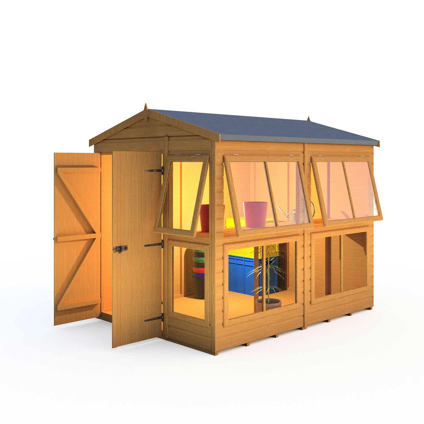 Shire Sun Hut Potting Shed 6x8
