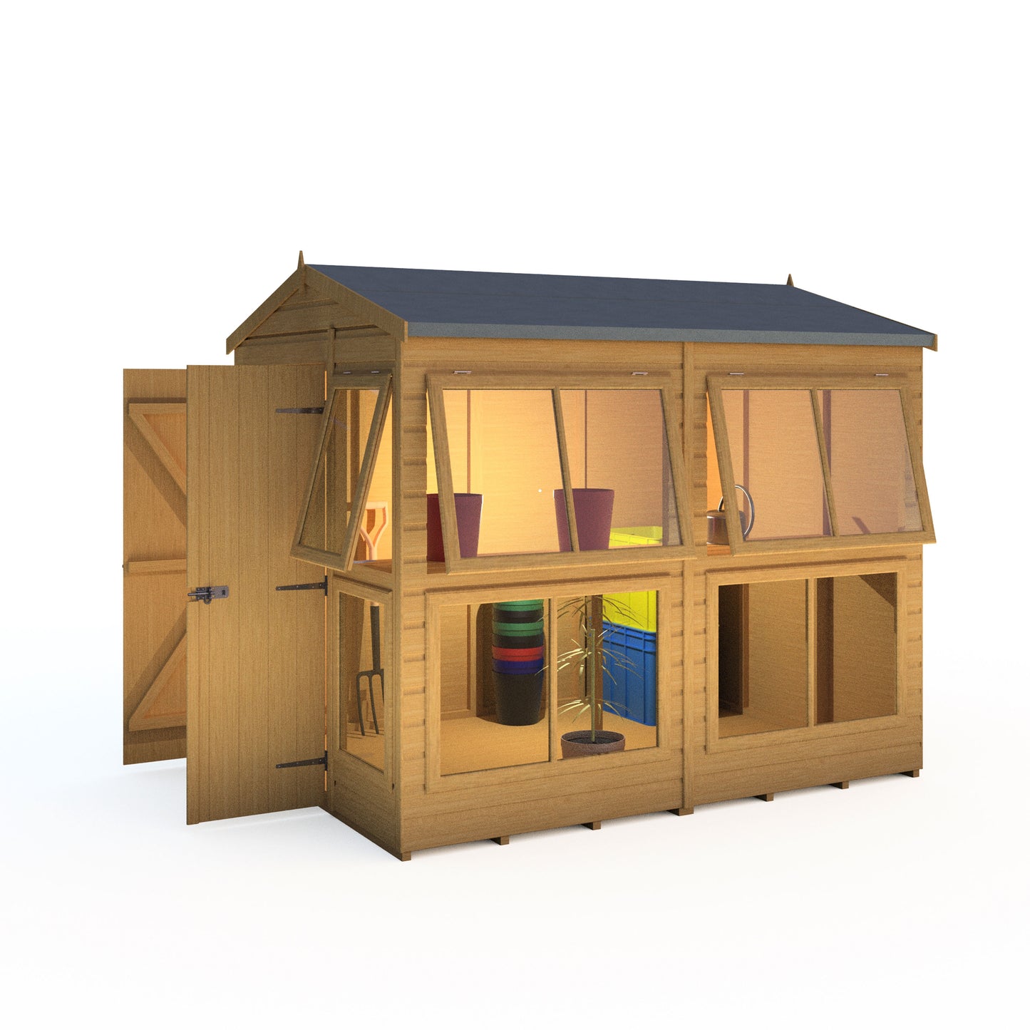 Shire Sun Hut Potting Shed 6x8